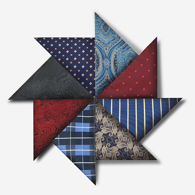 Men's Suit Pocket Square, British Style Pocket Handkerchief, Business Formal Suit Chest Scarf, Shirt Handkerchief, White Decoration