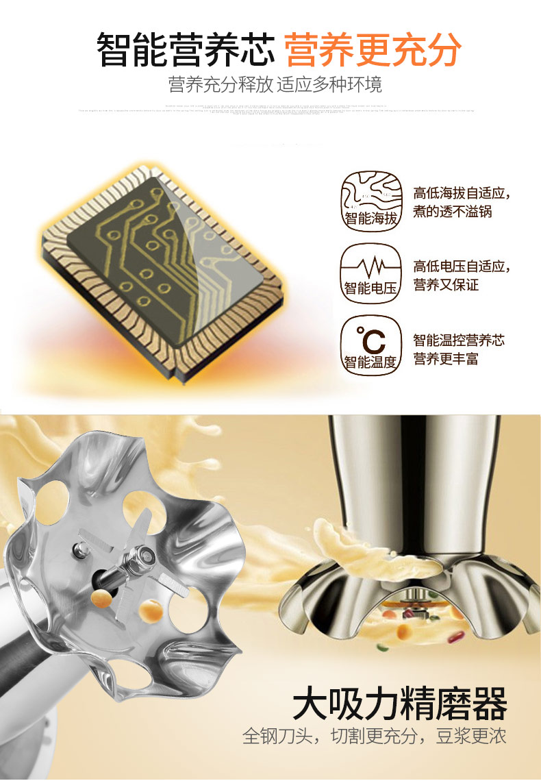 giá máy làm sữa hạt Joyoung / 九 DJ12B-D61SG Thực phẩm bổ sung sữa đậu nành cho bé tại nhà dễ dàng làm sạch hạt gạo - Sữa đậu nành Maker máy làm sữa