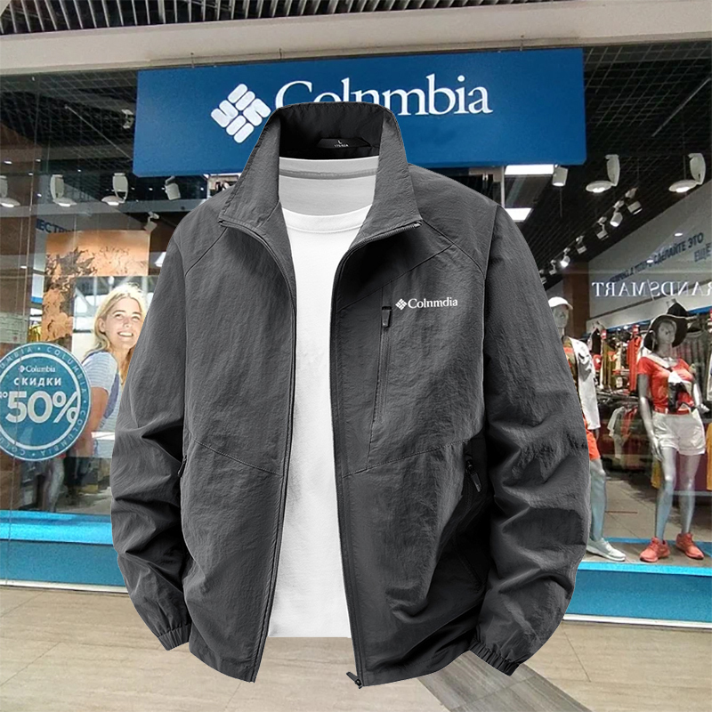 25Kolon New Jacket for Men, Spring and Autumn Outdoor Sports Casual Coat, Windproof, Warm, Comfortable and Soft Top