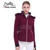 Fall and Winter plus thickening horse coat riding dress female menstrual warm equestrian jacket clothing