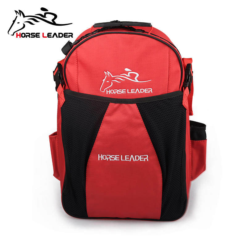 Large-capacity equestrian equipment bag children's waterproof backpack multi-function boots helmet bag riding equipment