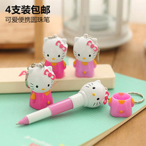 Kid Favorites Cute Kt Cat Kitty Ball-point Pens Cartoon Flex Pen Elementary School Boy Stationery Gift Prizes