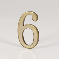 Клей однотонный бронзового цвета 5*3см №6