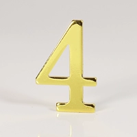 Back -Back Solid Golden Color 5*3 см номер 4