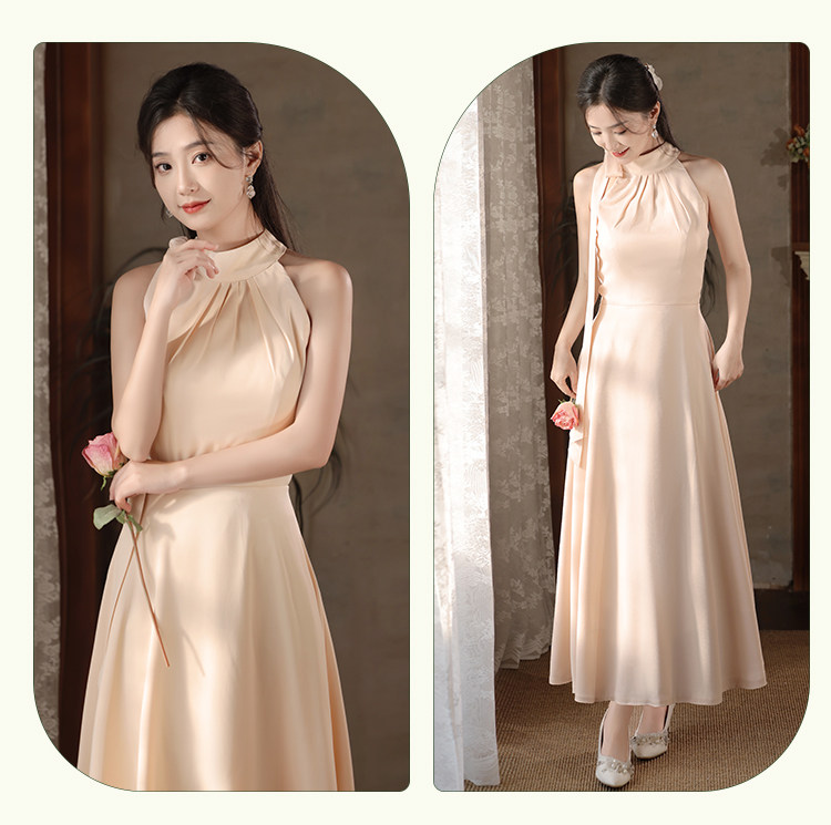 Летнее платье подружки невесты, юбка, французский стиль, изысканный стиль, размер Qiaojuesl/Ying Qiao Jue Shi 