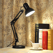 Desk lamp Bedroom Bedside LED American folding Work Study desk Dormitory Reading Computer Office light