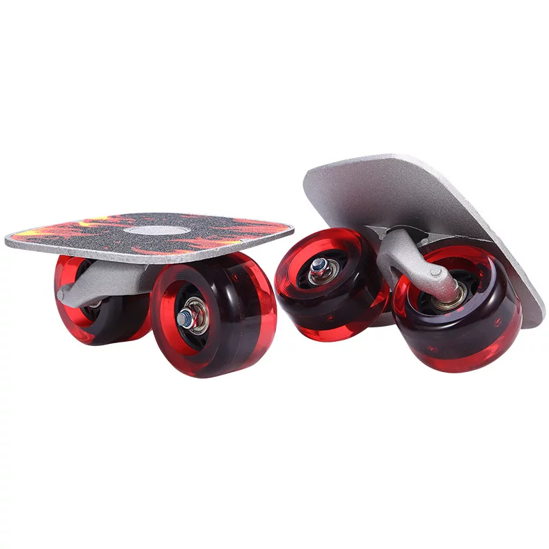 Split skateboard for children and adults, practice on four wheels for elderly, second generation