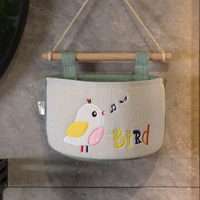 Зеленая птица (толстая емкость)