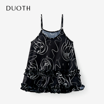 Dows girl skirt thin summer fashion new suspender skirt foreign style childrens dress summer princess skirt