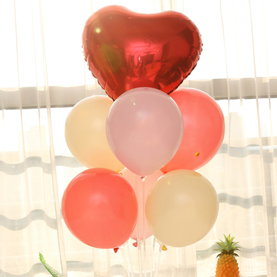 【玲珑鸟】马卡龙混色气球20个