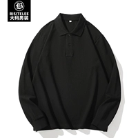 Лонгслив, черная футболка polo