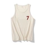 Tide, ретро хлопковый летний спортивный жилет для спортзала без рукавов для влюбленных, большой размер, оверсайз