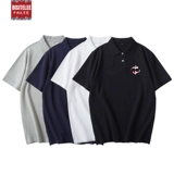 Футболка polo, рубашка, демисезонный лонгслив, свободный крой, большой размер