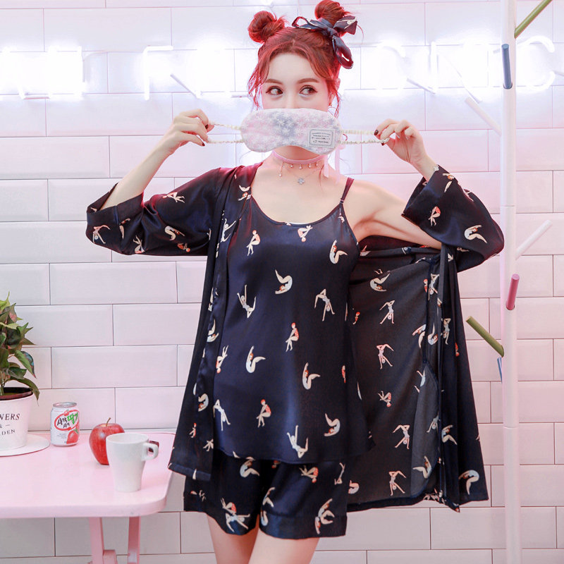 Pyjama pour femme      en Polyester Polyester  à sling - Ref 2995661 Image 4