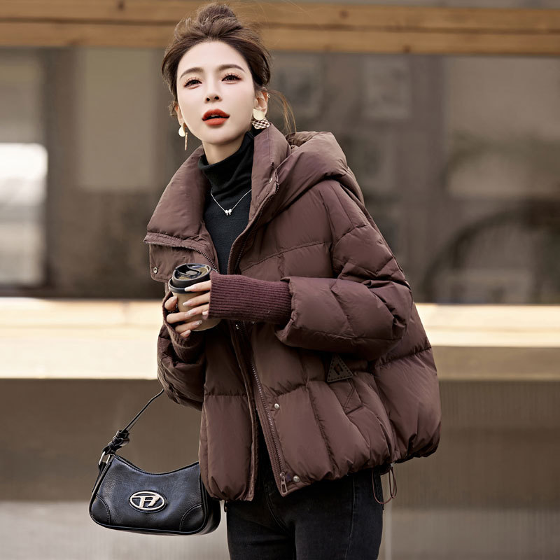 High-End and Stylish down Cotton Jacket for Women, 2025 Winter New European Fashion, High-End Short Coat for Petite Figures High-End and Stylish down Cotton Jacket for Women, 2025 Winter New European Fashion, High-End Short Coat for Petite Figures