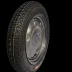 Bộ ba bánh xe điện lốp thép hoàn chỉnh bộ 300/350/375 / 400-12 lốp bánh xe lắp ráp - Lốp xe máy