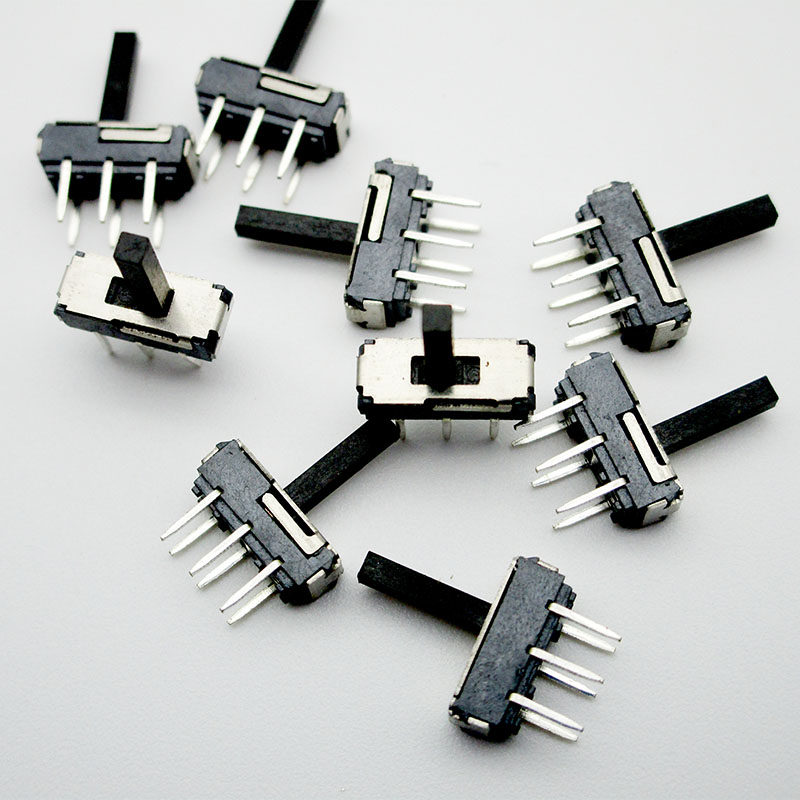 Miniature toggle switch MSS-22D18G7 2P2T handle high 7MM double row of six foot two blocks