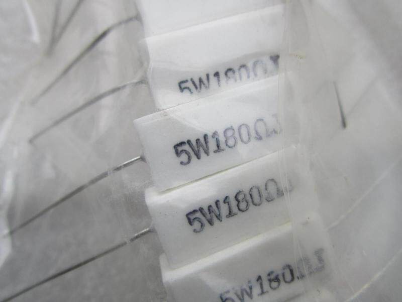 New 5W180R Cement Resistance 5W180 Europower Utilitan Accessories Switch Power Supply Insurance Accessories