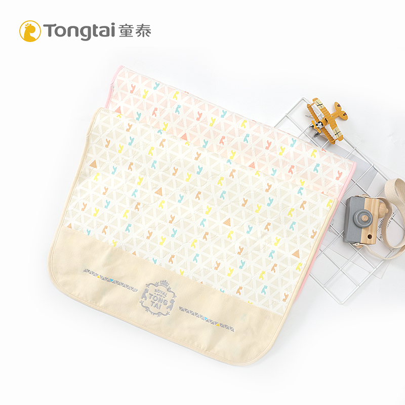 Child Thai Baby Four Layers Anti-Urine Mat Waterproof washable men and women Baby bed items Pure Cotton Menstrual Aunt Mattresses