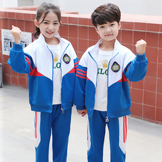 детская форма 幼儿园园服春秋装2019新款儿童校服套装中小学生班服老师款运动服