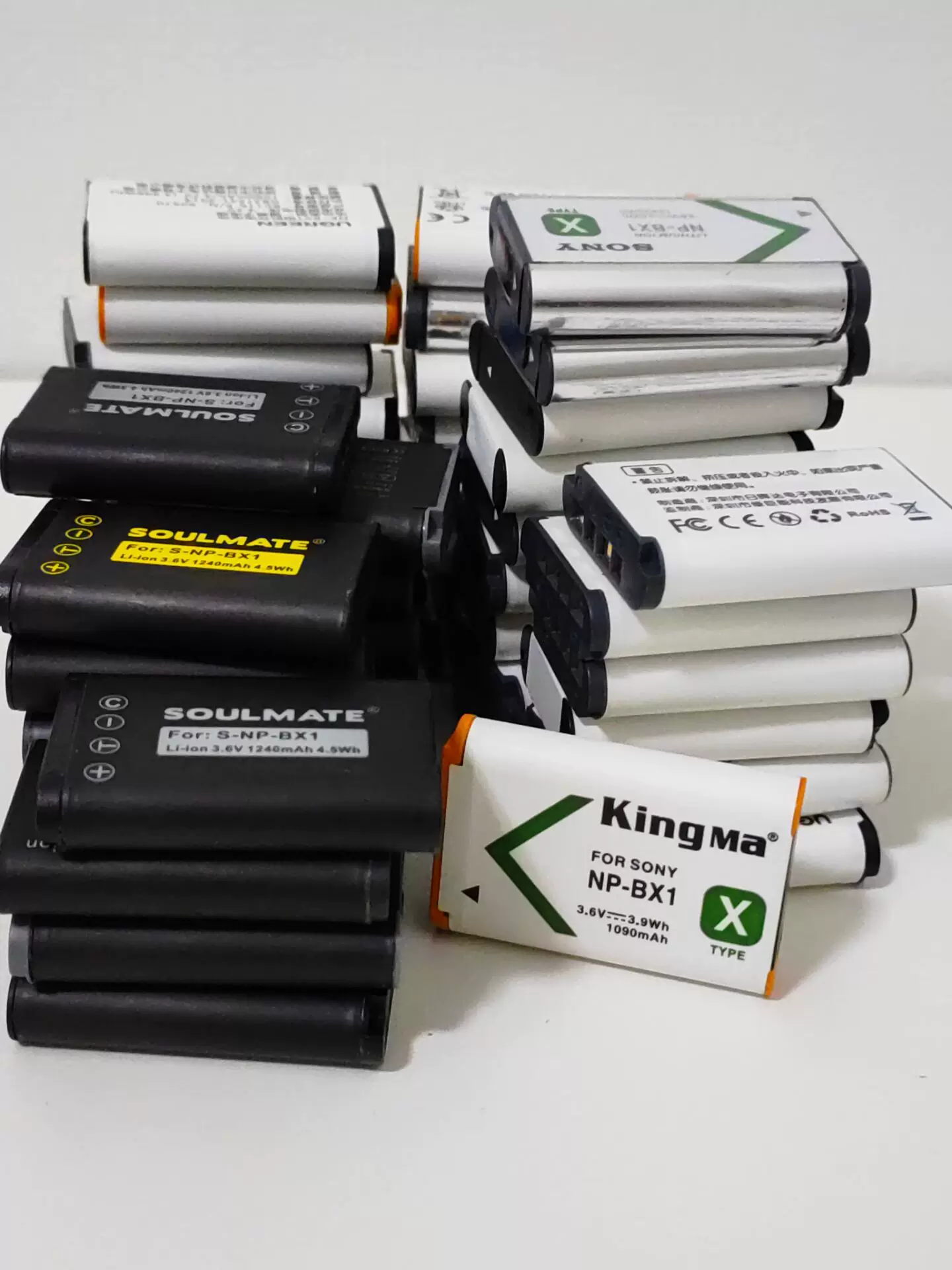 Б/у NP BX1 аккумулятор подходит для камер Sony ZV1RX100 M2 M3 M4 M4 M5A M6 M7 черная карта