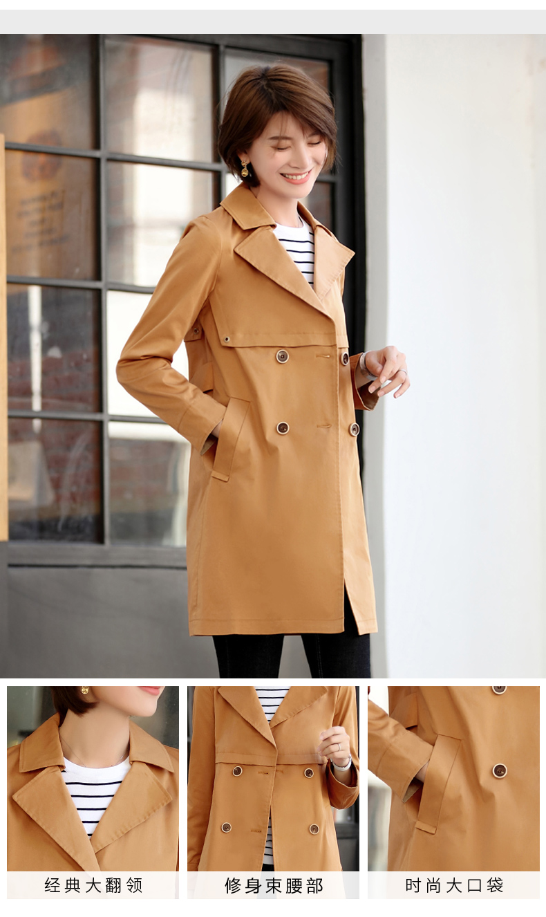 Trench pour femme AUJOURD HUI en Coton - Ref 3227867 Image 10