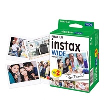 Fuji shot standing wide 5-inch phase paper Once imaging instax210 WIDE W300 wide white-edge-phase paper