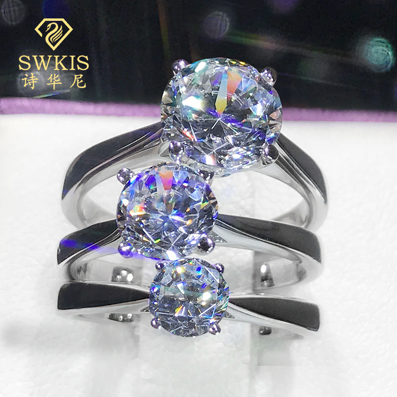 Bague Femme SWKIS    en Argenterie - Ref 3089250 Image 3
