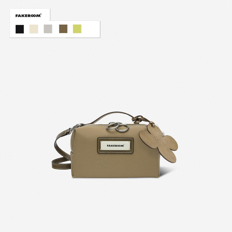 Official Fakeroom Nylon Single-Shoulder Crossbody Handbag Storage Square Bag Unisex/Neutral/Men and Women Camera Bag