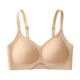 Lifting anti-gravity big breasts to reveal smaller jelly soft support underwear women's comfortable push-up lifting bra without wire rings
