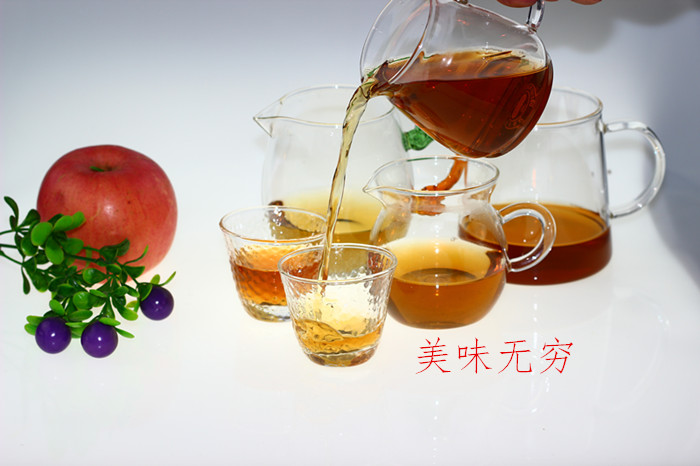 Bộ trà Kung Fu Phụ kiện Zero Match Glass Fair Cup Làm dày trà thủy tinh chịu nhiệt Máy pha trà lọc trà bị rò rỉ - Trà sứ bộ ấm pha trà