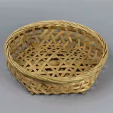 Плетение ручной ткафт и подкрепление шестиугольной бамбуковой корзины натуральный бамбук для приготовления здорового и экологически чистого хранения