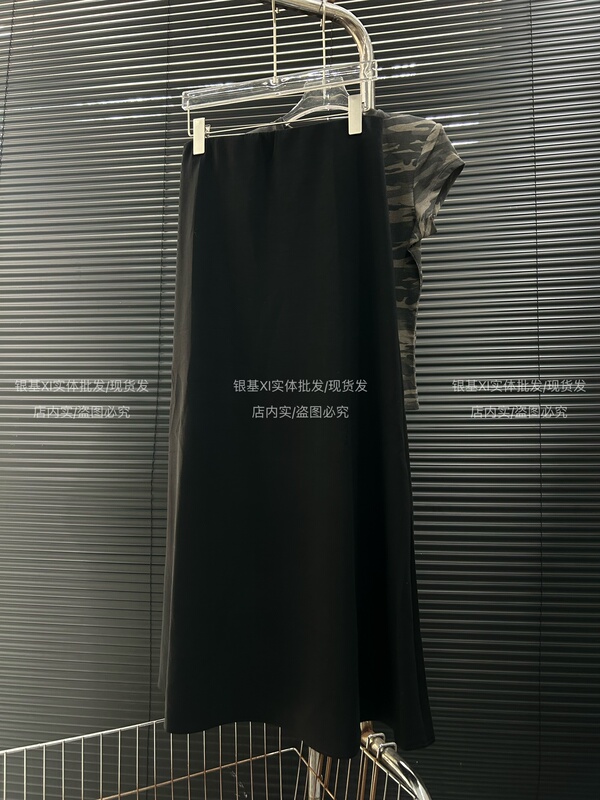 Lilaihang 2026 Spring/Summer New Korean Style Loose Slimming Versatile Casual Women's Designer Unique Half Skirt Umbrella Skirt