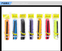 5-pack purple red black blue feather tennis racket perforated non-slip keel sweat belt factory direct