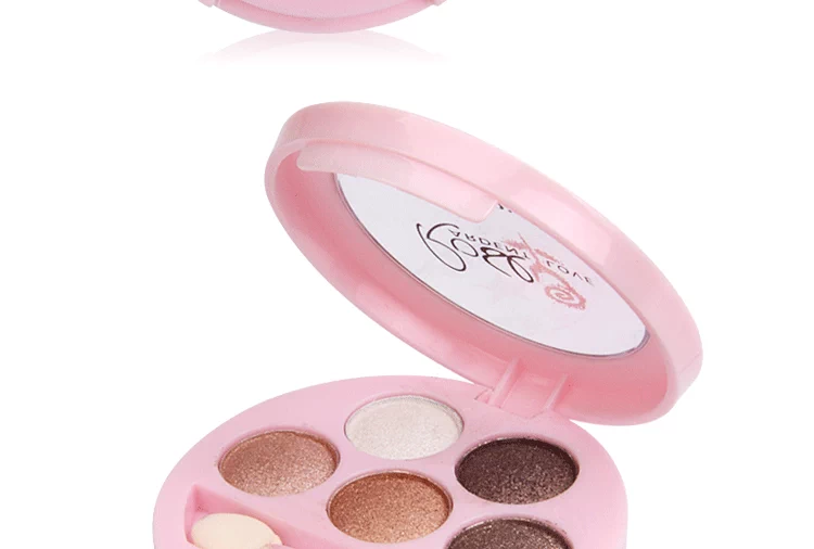 Authentic Rose Bird Silk Satin Shiny Five-Color Eye Shadow Makeup Makeup Makeup Eye Big Makeup Makeup Smokey Makeup