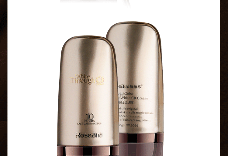 ROSE BIRD Rose Bird translucent CB Cream Moistrating Hydrating Foundation Cream BB Cream Kem dưỡng ẩm che khuyết điểm Authentic bb the face shop