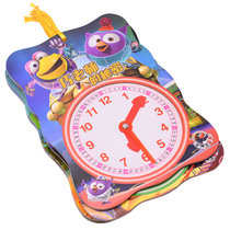 Childrens early education enlightenment toys 3-4-5-6-year-old kindergarten baby learns to recognize clock time small clock teaching aid