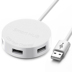 usb splitter kéo bốn đa giao diện máy tính xách tay của Apple xách tay u-type-c chuyển đổi trung tâm bên ngoài SAS nở xốp usb hub bộ chuyển đổi đa chức năng - USB Aaccessories cáp sạc usb USB Aaccessories