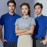 Тонкая летняя футболка polo для работы, рубашка, делается под заказ, с печатью вашего логотипа, короткий рукав