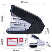 Power-saving stapler set No. 12 stapler ordering medium and large heavy-duty thickened student stapler