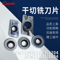 RPMT1003 10 T3 1204 APMT1135 1604 dry cutting insert 45-63 degrees stainless steel alloy