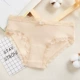 Đồ lót cotton nữ thấp eo lượn sóng ren thoáng khí gợi cảm cotton tóm tắt phụ nữ