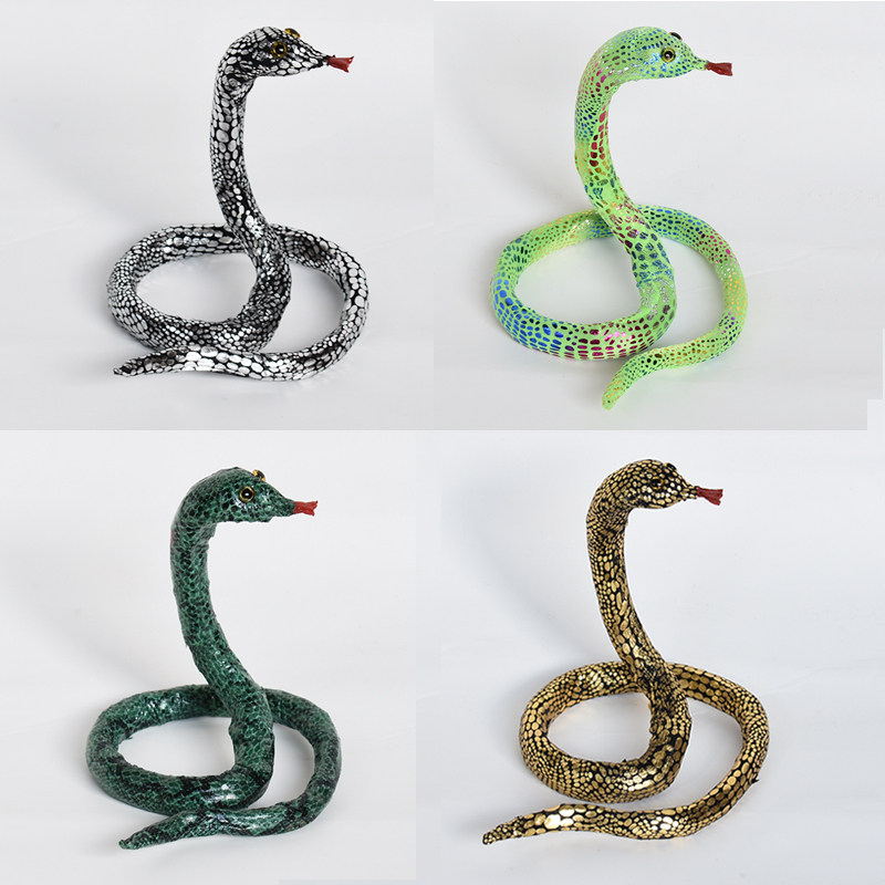 Simulation Snake Model Fake Snake Toy Scary Gig Python Python dedicated to sacrificial hall props can burn