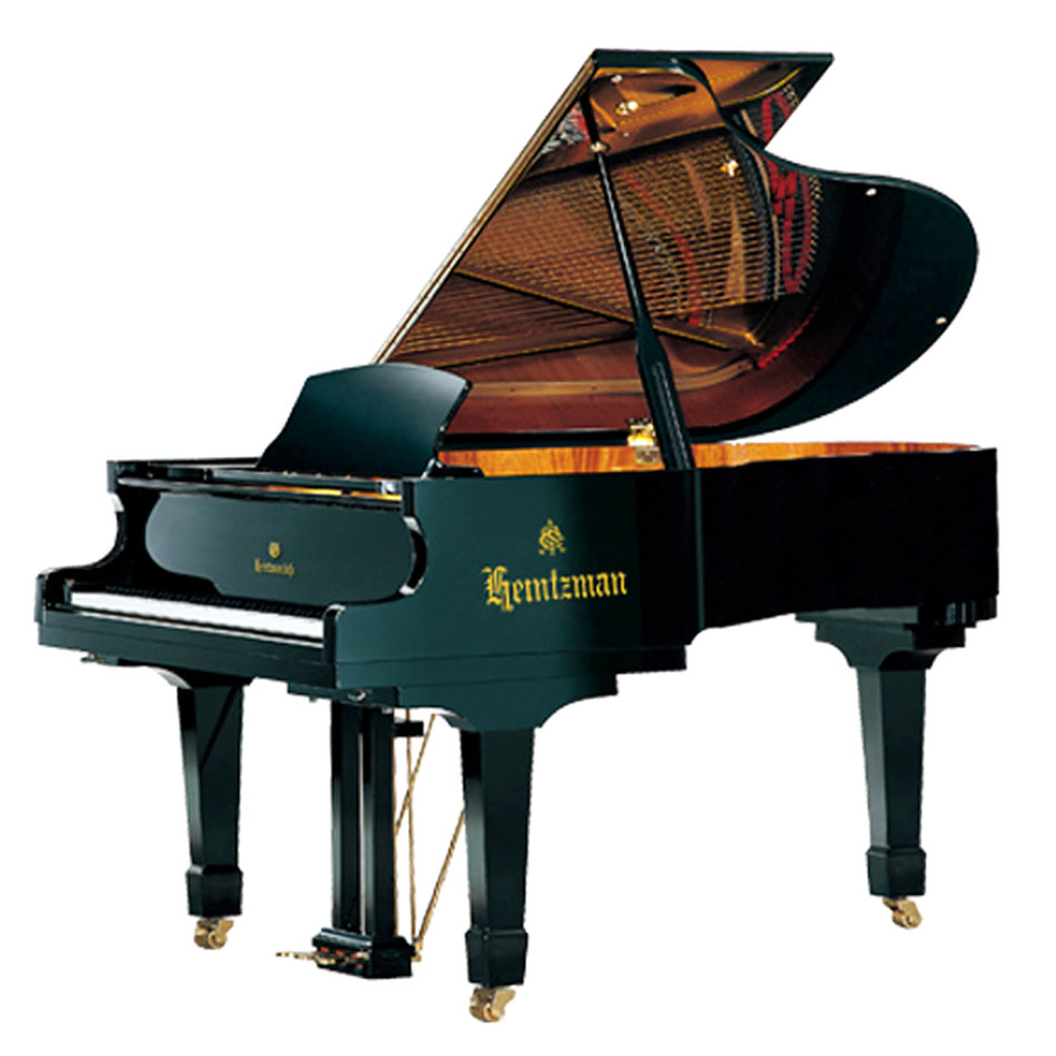 China-Canada Joint Venture Piano Seacapital Mann HEINTZMAN 168A Black Bright Light Family Playing Triangle Piano