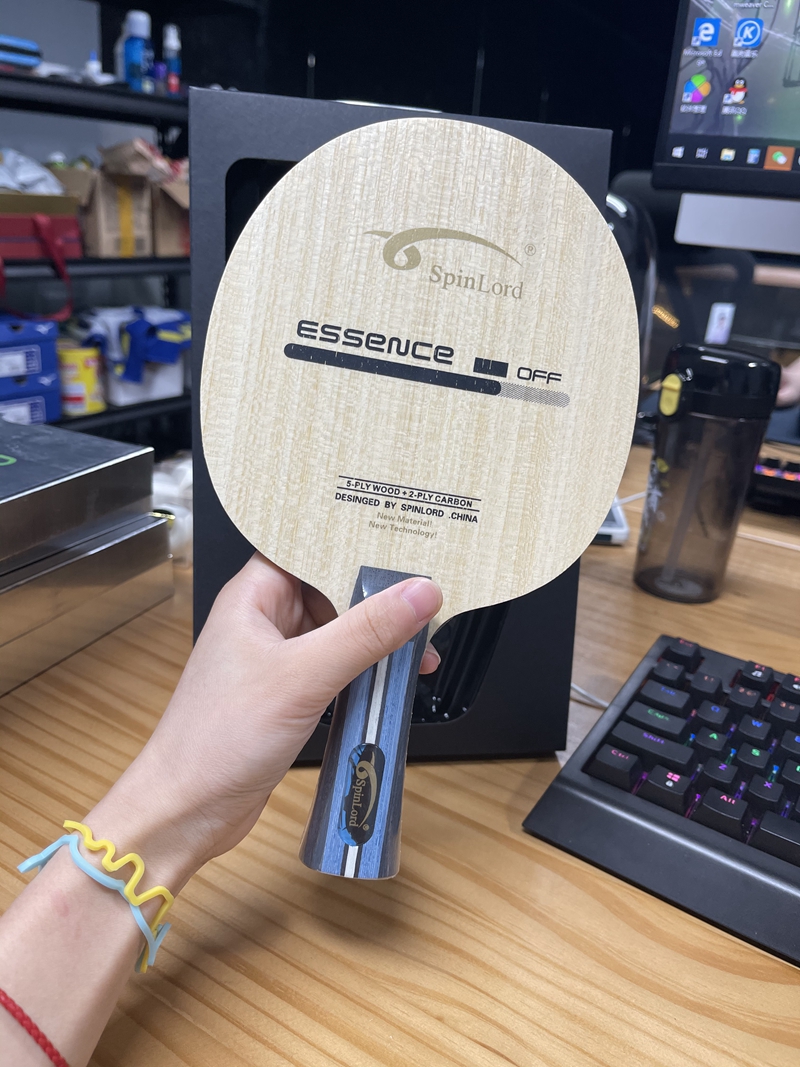 (Beginning Ping Pong) SPINLORD Rotating King Imperial Essence Racket All-round offensive carbon soleplate vis