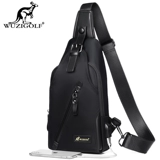 Кенгуру, мужская водонепроницаемая нагрудная сумка, трендовая сумка через плечо, рюкзак, сумка на одно плечо, ткань оксфорд