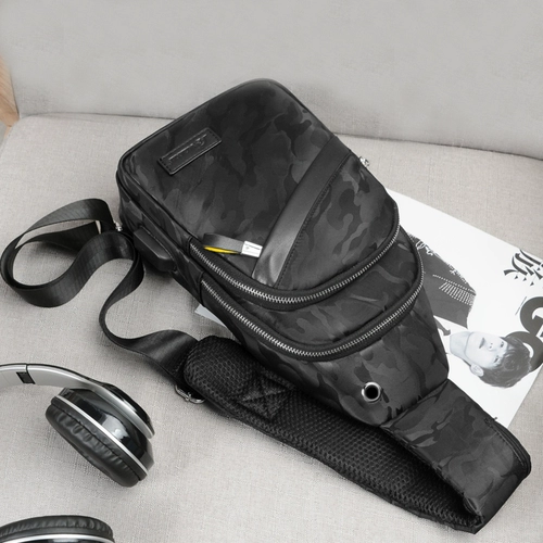 Кенгуру, нагрудная сумка, небольшая сумка на одно плечо, ткань оксфорд, в корейском стиле