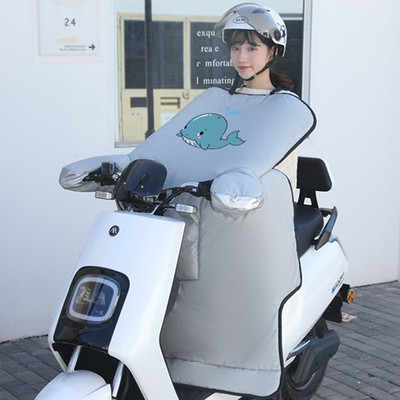 【加绒加厚】电动车秋冬防水挡风被