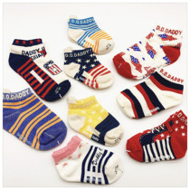 Japanese daddy oh summer sports socks thick cotton socks childrens socks