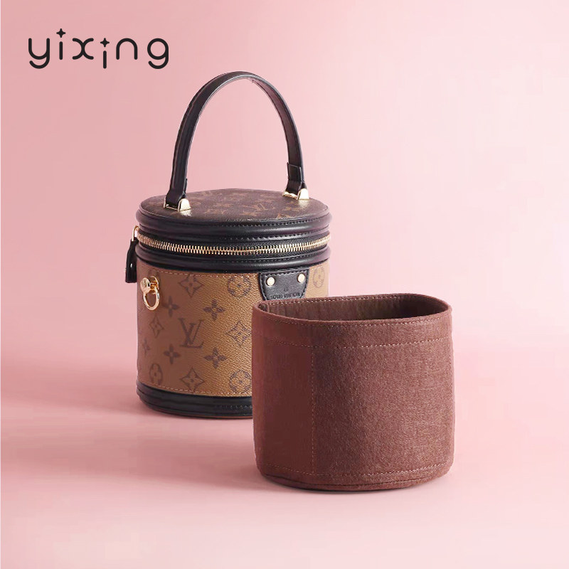 Apply Lv cannes Cylindrical Bag Liner Bucket lined Meal Barrel Finishing Containing Inner Bag Braced Bag